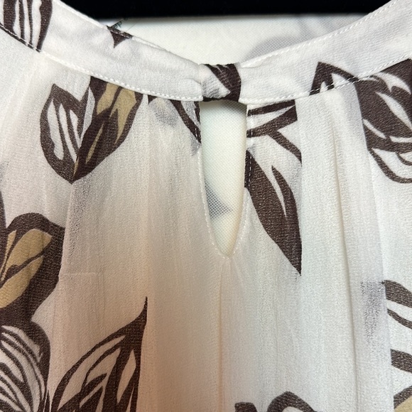 Pendleton floral neutral blouse - Picture 4 of 12